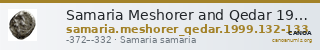 Samaria Meshorer and Qedar 1999 132-133 — CANOA