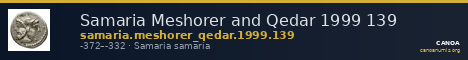 Samaria Meshorer and Qedar 1999 139 — CANOA