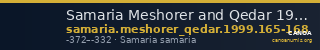 Samaria Meshorer and Qedar 1999 165-168 — CANOA