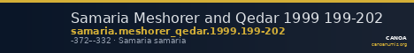 Samaria Meshorer and Qedar 1999 199-202 — CANOA
