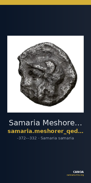 Samaria Meshorer and Qedar 1999 73 — CANOA
