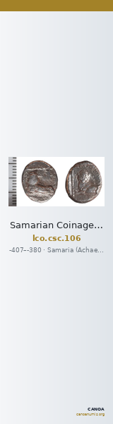 Samarian Coinage 106 — CANOA