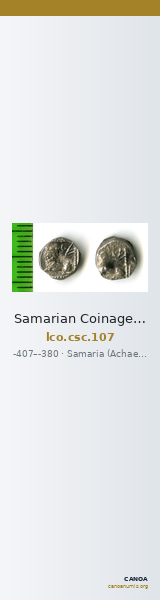 Samarian Coinage 107 — CANOA
