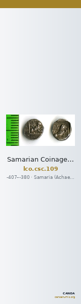 Samarian Coinage 109 — CANOA