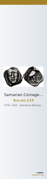 Samarian Coinage 133 — CANOA