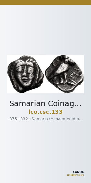 Samarian Coinage 133 — CANOA