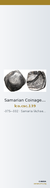 Samarian Coinage 139 — CANOA