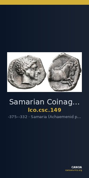 Samarian Coinage 149 — CANOA