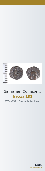 Samarian Coinage 151 — CANOA