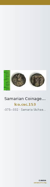 Samarian Coinage 153 — CANOA