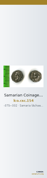 Samarian Coinage 154 — CANOA
