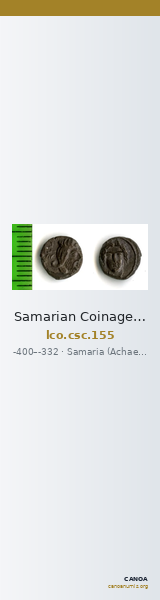 Samarian Coinage 155 — CANOA