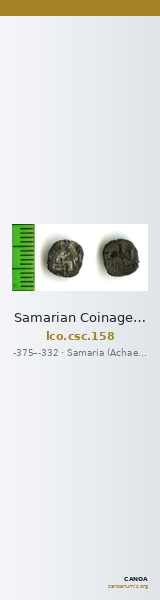 Samarian Coinage 158 — CANOA
