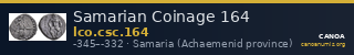 Samarian Coinage 164 — CANOA