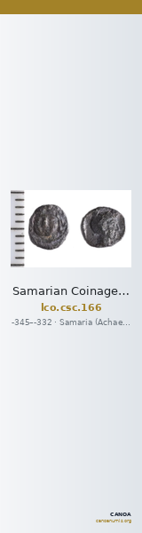 Samarian Coinage 166 — CANOA