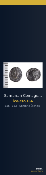 Samarian Coinage 166 — CANOA