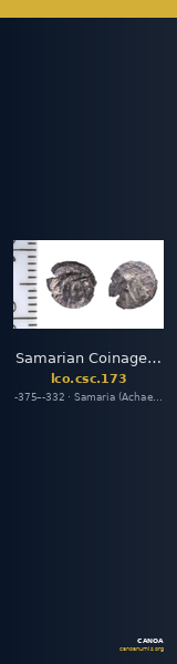 Samarian Coinage 173 — CANOA