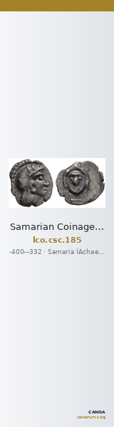 Samarian Coinage 185 — CANOA
