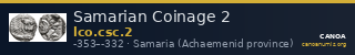 Samarian Coinage 2 — CANOA