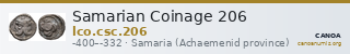 Samarian Coinage 206 — CANOA