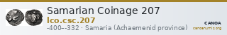 Samarian Coinage 207 — CANOA