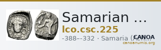 Samarian Coinage 225 — CANOA