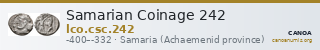 Samarian Coinage 242 — CANOA