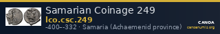 Samarian Coinage 249 — CANOA