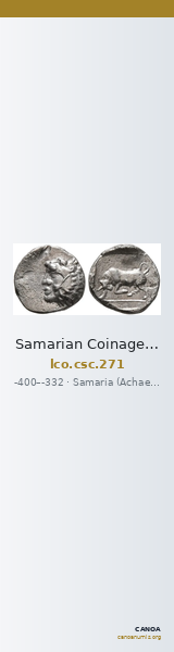 Samarian Coinage 271 — CANOA