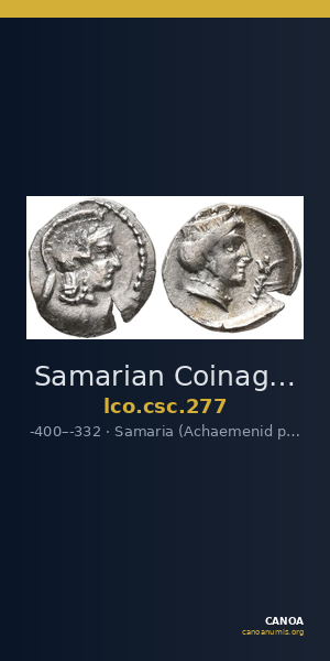 Samarian Coinage 277 — CANOA