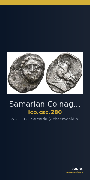 Samarian Coinage 280 — CANOA