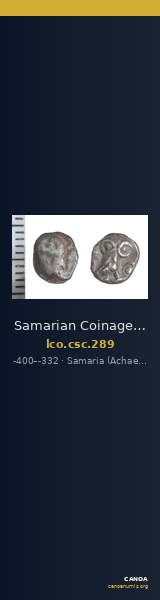 Samarian Coinage 289 — CANOA