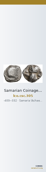Samarian Coinage 305 — CANOA