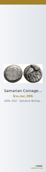 Samarian Coinage 306 — CANOA