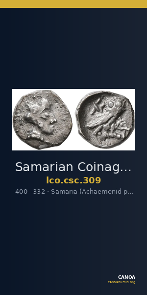 Samarian Coinage 309 — CANOA