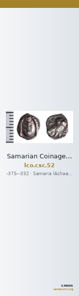 Samarian Coinage 52 — CANOA