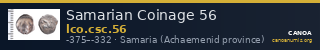 Samarian Coinage 56 — CANOA