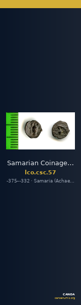 Samarian Coinage 57 — CANOA