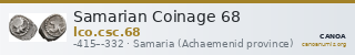 Samarian Coinage 68 — CANOA