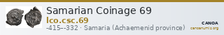 Samarian Coinage 69 — CANOA