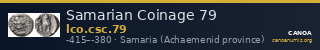 Samarian Coinage 79 — CANOA
