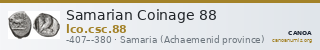 Samarian Coinage 88 — CANOA