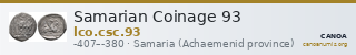 Samarian Coinage 93 — CANOA