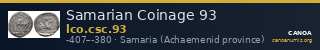 Samarian Coinage 93 — CANOA