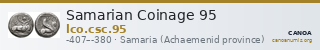 Samarian Coinage 95 — CANOA