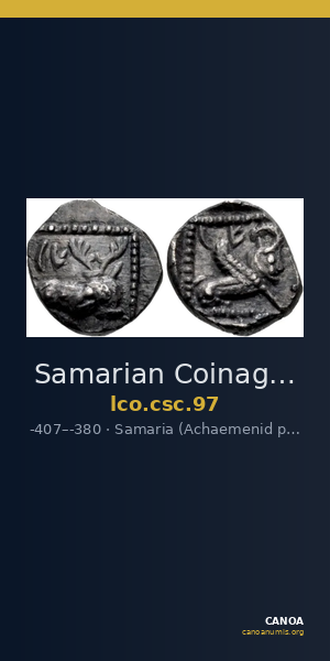Samarian Coinage 97 — CANOA