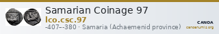 Samarian Coinage 97 — CANOA