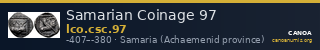 Samarian Coinage 97 — CANOA