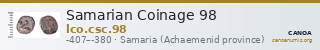 Samarian Coinage 98 — CANOA