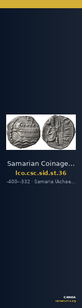 Samarian Coinage SID.ST 36 — CANOA